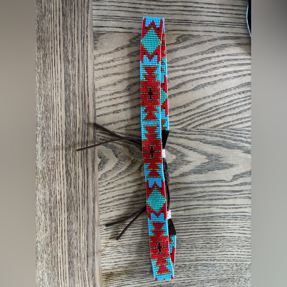New Beaded Hat Band